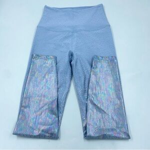 Beyond yoga iridescent mermaid  Holographic Leggings